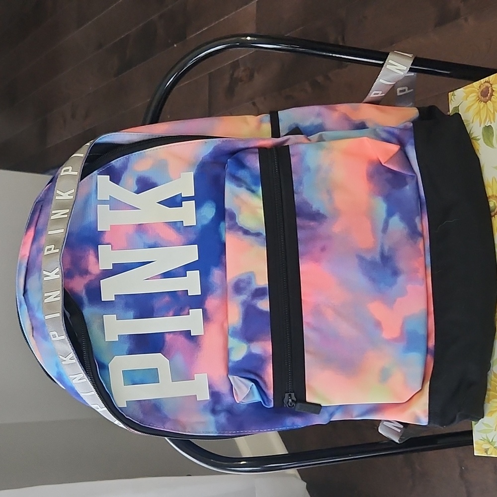 Tiedye Pink backpac
